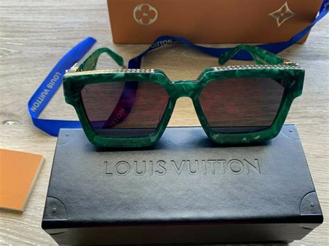 louis vuitton green sunglasses|Louis Vuitton sunglasses original price.